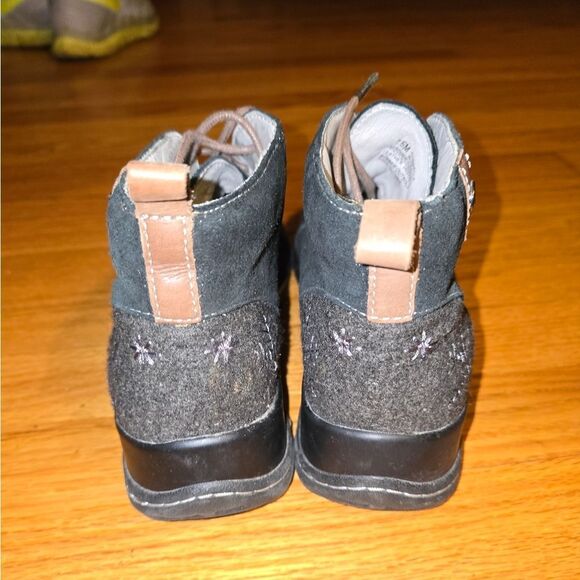 Jambu Rosella Black Leather Booties Womans Size 7.5M - Picture 4 of 7